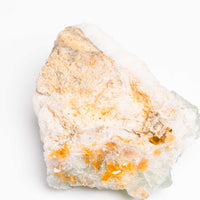 Barite on Green Fluorite