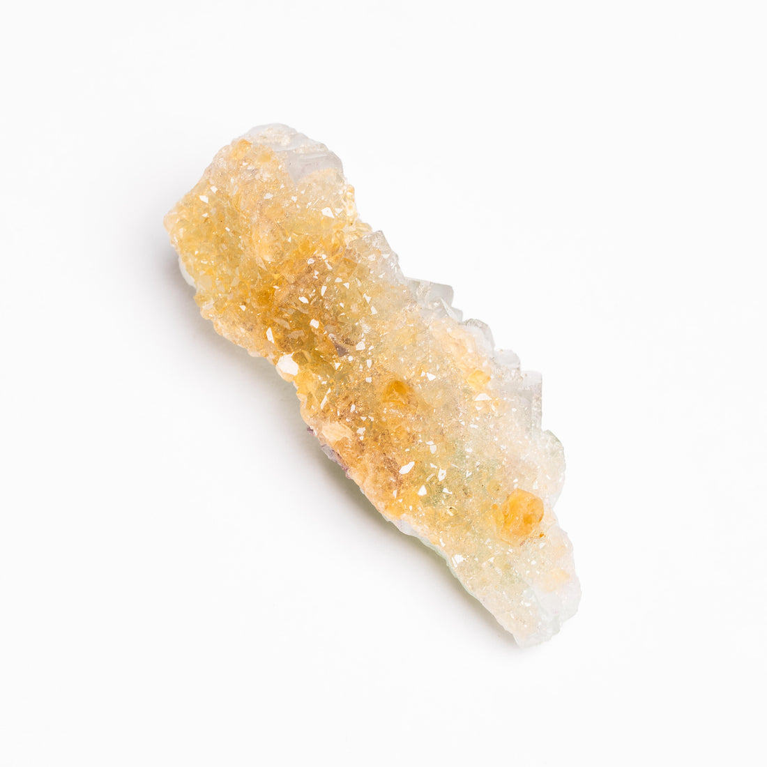 Barite on Green Fluorite