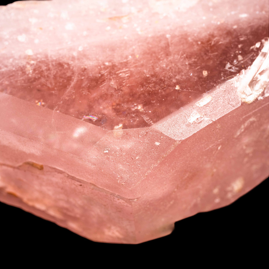 Morganite - Beryl var. - Etched