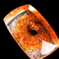 Quartz, Lodalite - Polished Cab