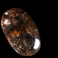 Quartz, Lodalite - Polished Cab