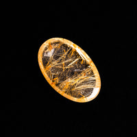 Quartz, Lodalite - Polished Cab