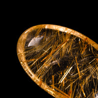 Quartz, Lodalite - Polished Cab