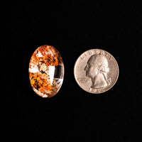 Quartz, Lodalite - Polished Cab