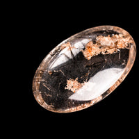 Quartz, Lodalite - Polished Cab