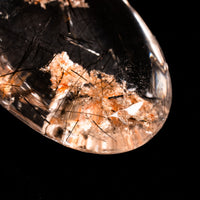 Quartz, Lodalite - Polished Cab