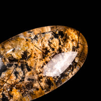 Quartz, Lodalite - Polished Cab