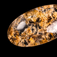 Quartz, Lodalite - Polished Cab