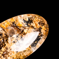 Quartz, Lodalite - Polished Cab
