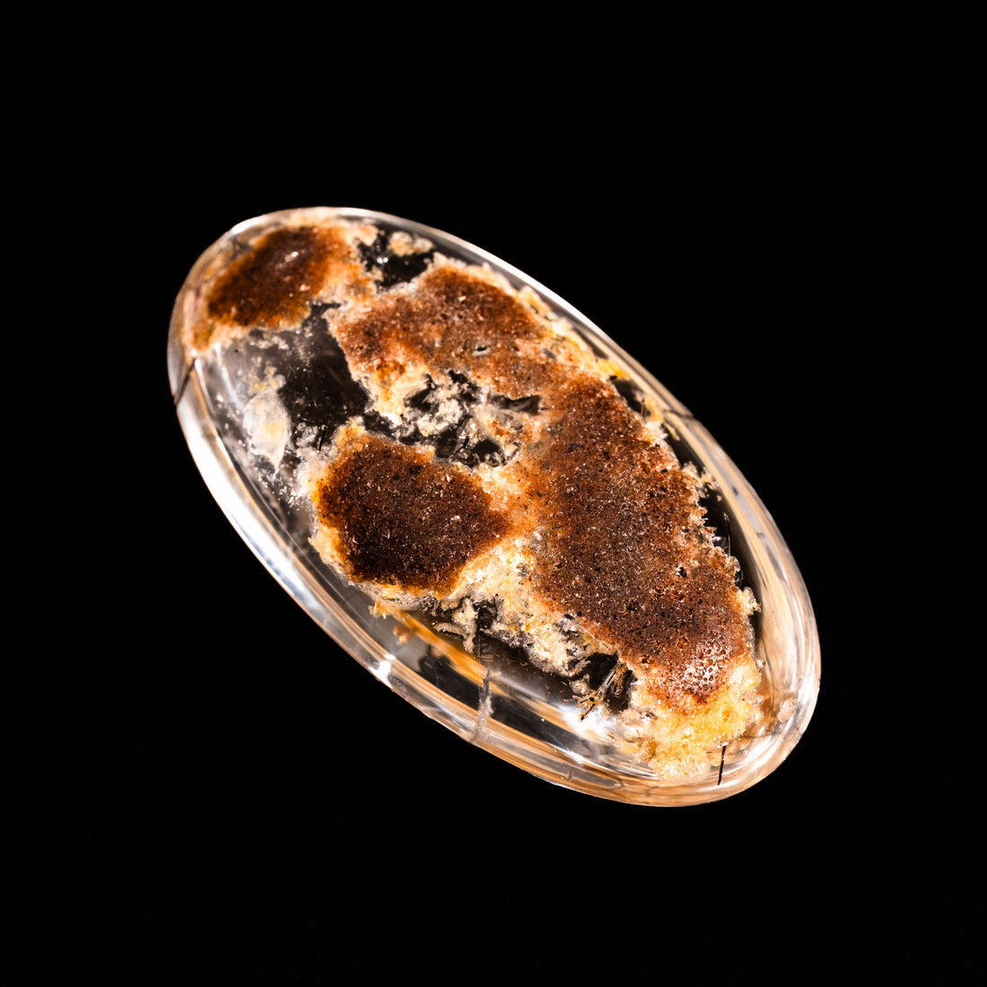 Quartz, Lodalite - Polished Cab
