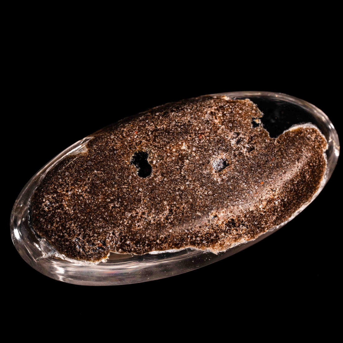 Quartz, Lodalite - Polished Cab