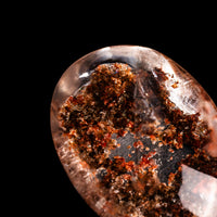 Quartz, Lodalite - Polished Cab