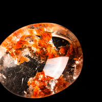 Quartz, Lodalite - Polished Cab