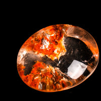 Quartz, Lodalite - Polished Cab