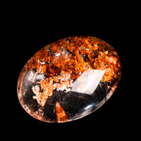 Quartz, Lodalite - Polished Cab