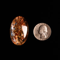 Quartz, Lodalite - Polished Cab