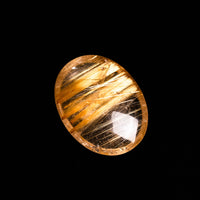Quartz, Lodalite - Polished Cab