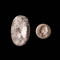 Quartz, Lodalite - Polished Cab