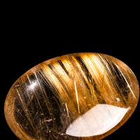 Quartz, Lodalite - Polished Cab