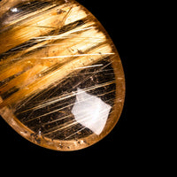 Quartz, Lodalite - Polished Cab