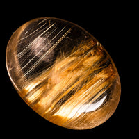 Quartz, Lodalite - Polished Cab
