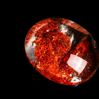 Quartz, Lodalite - Polished Cab