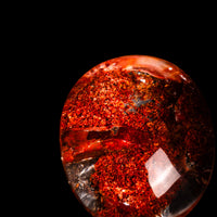 Quartz, Lodalite - Polished Cab