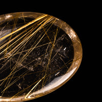 Quartz, Lodalite - Polished Cab