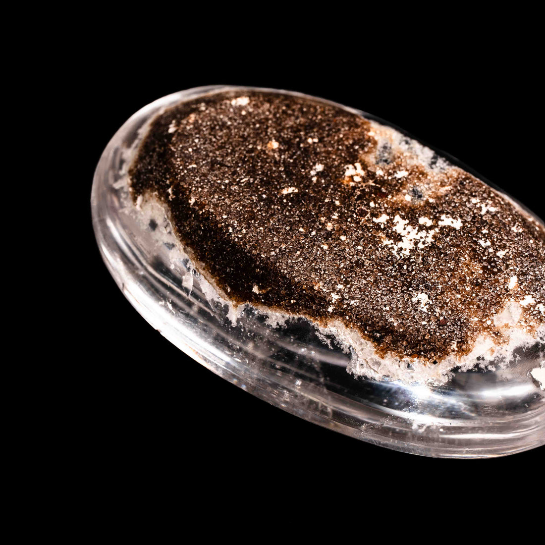 Quartz, Lodalite - Polished Cab