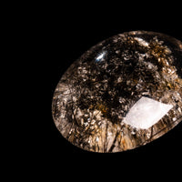 Quartz, Lodalite - Polished Cab