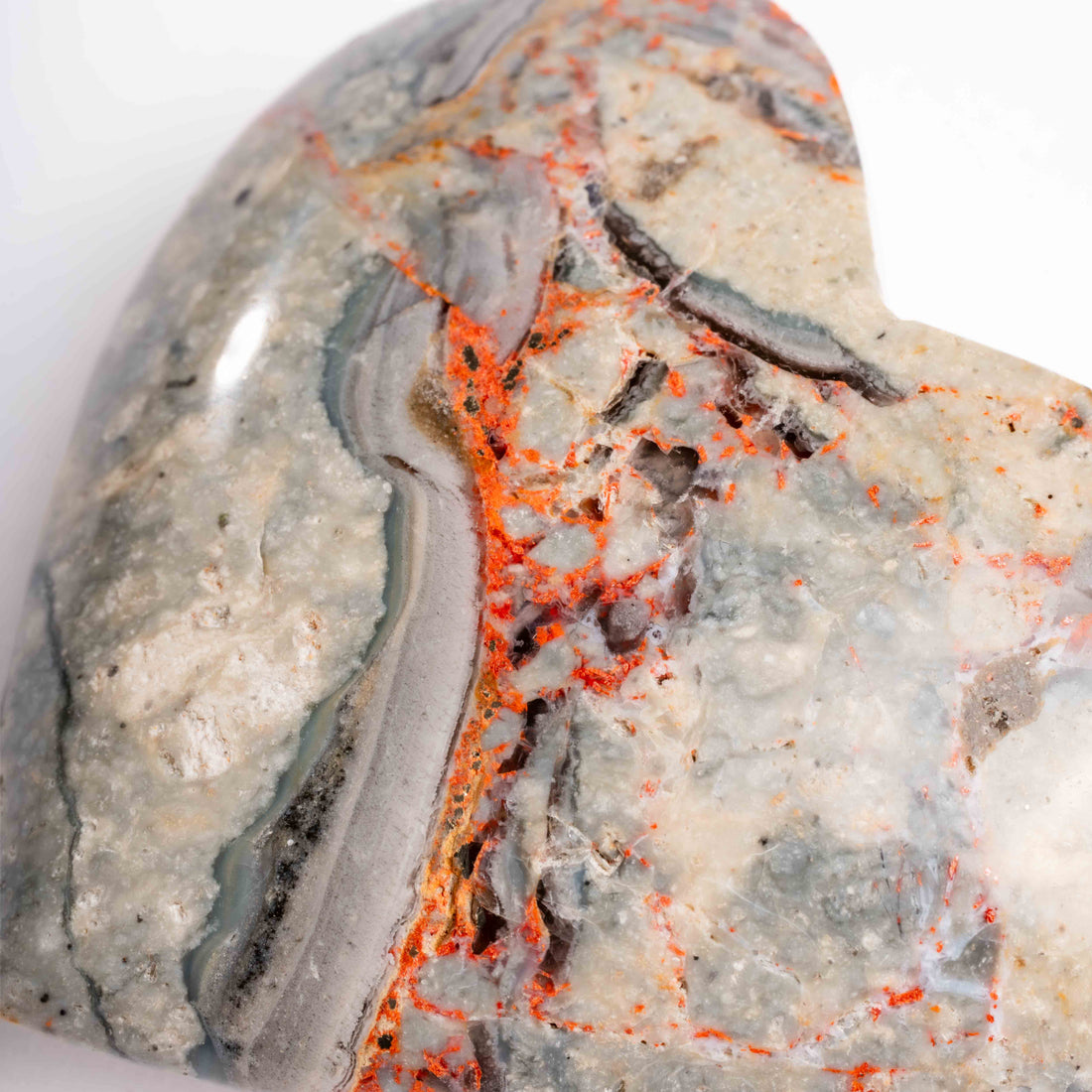 Magma Chalcedony - Heart