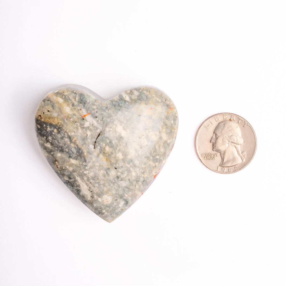 Magma Chalcedony - Heart