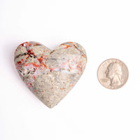 Magma Chalcedony - Heart