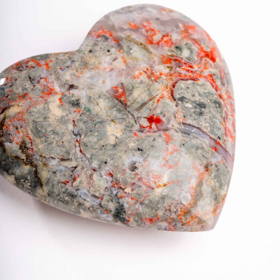 Magma Chalcedony - Heart