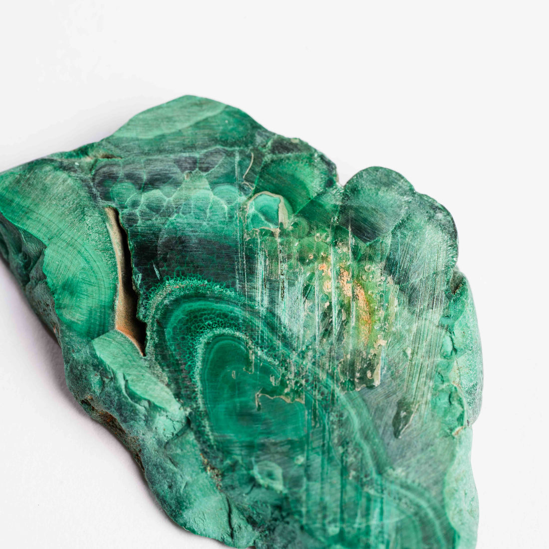 Bisbee Malachite & Gem Silica - Earth Love Gallery
