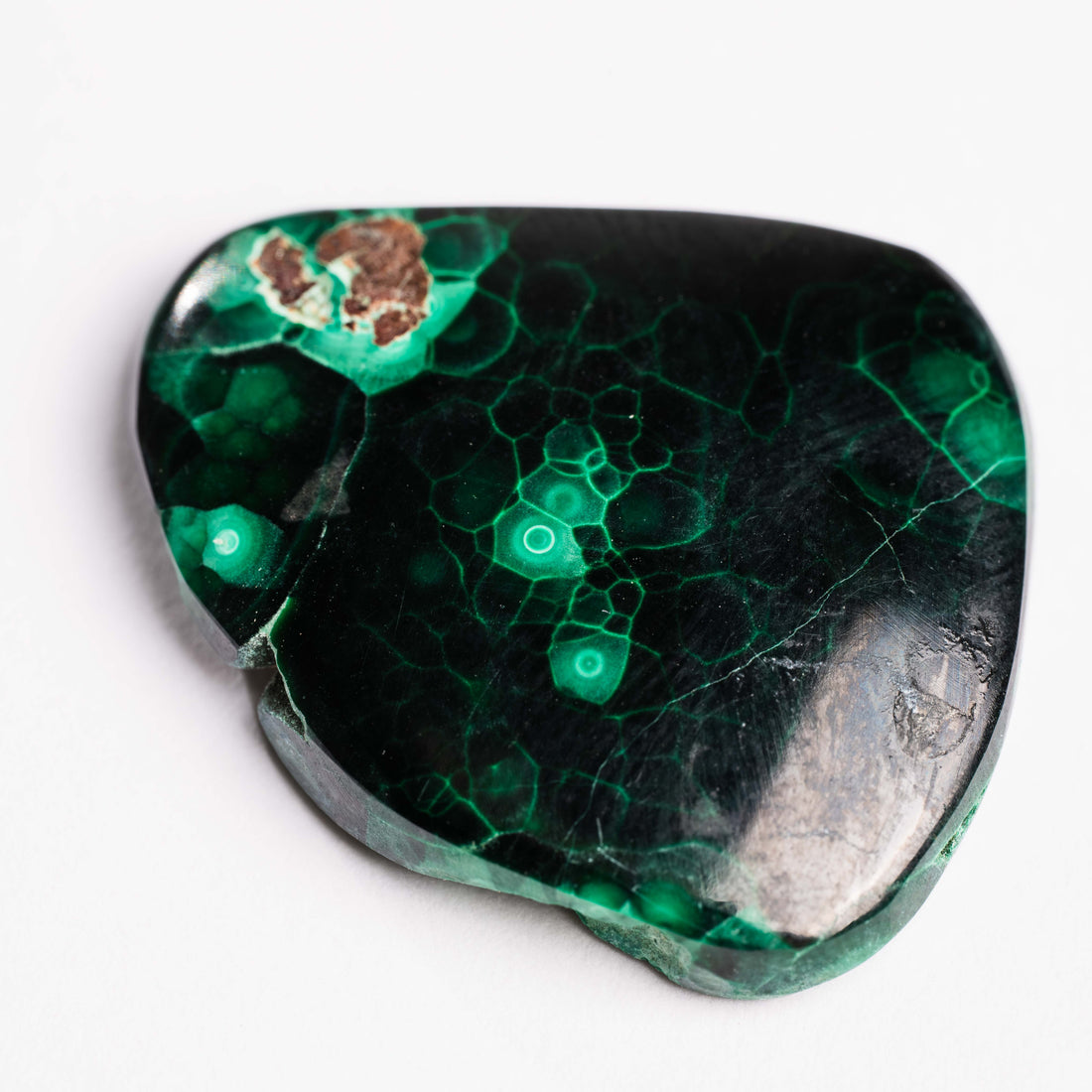 Bisbee Malachite & Gem Silica - Earth Love Gallery