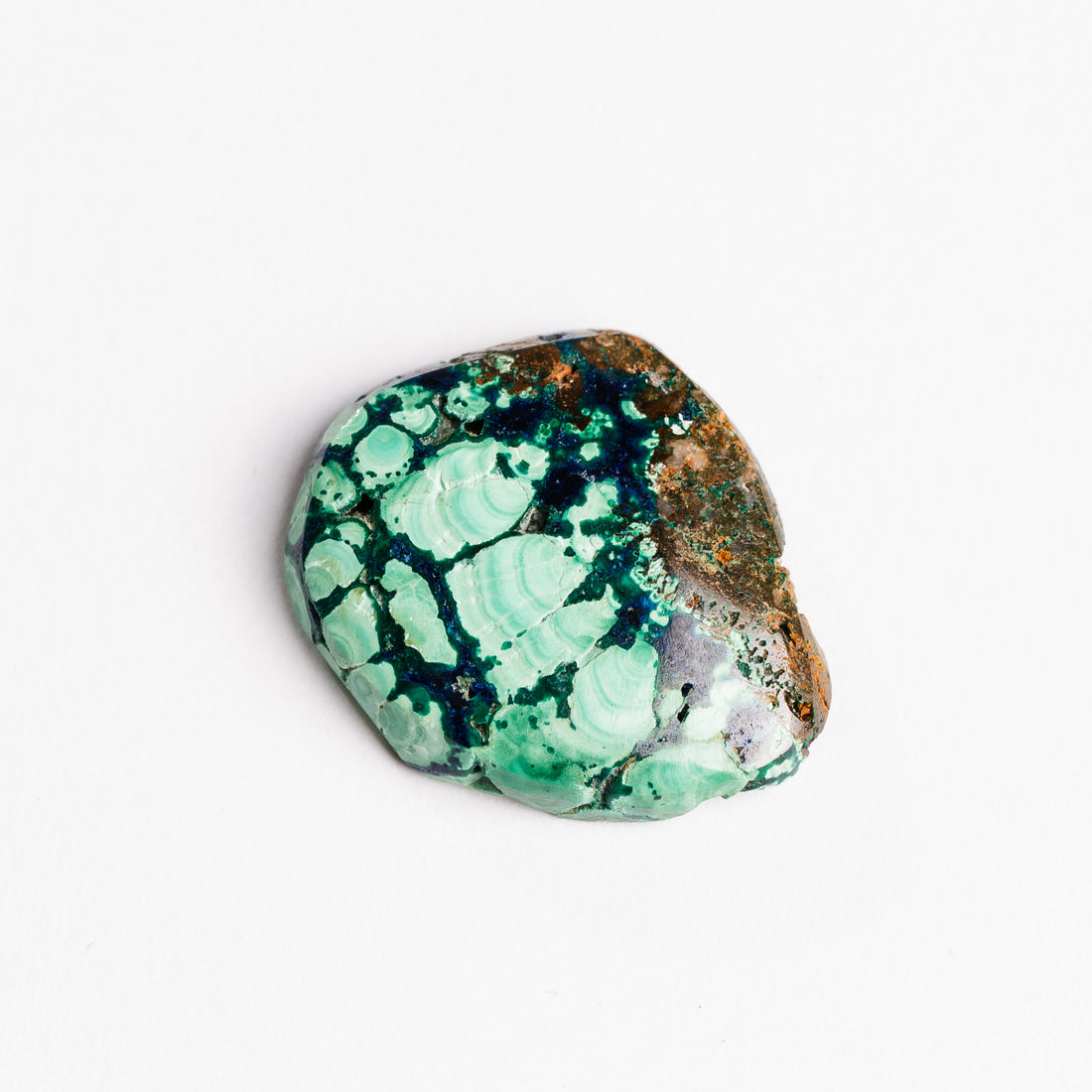 Bisbee Malachite & Gem Silica - Earth Love Gallery