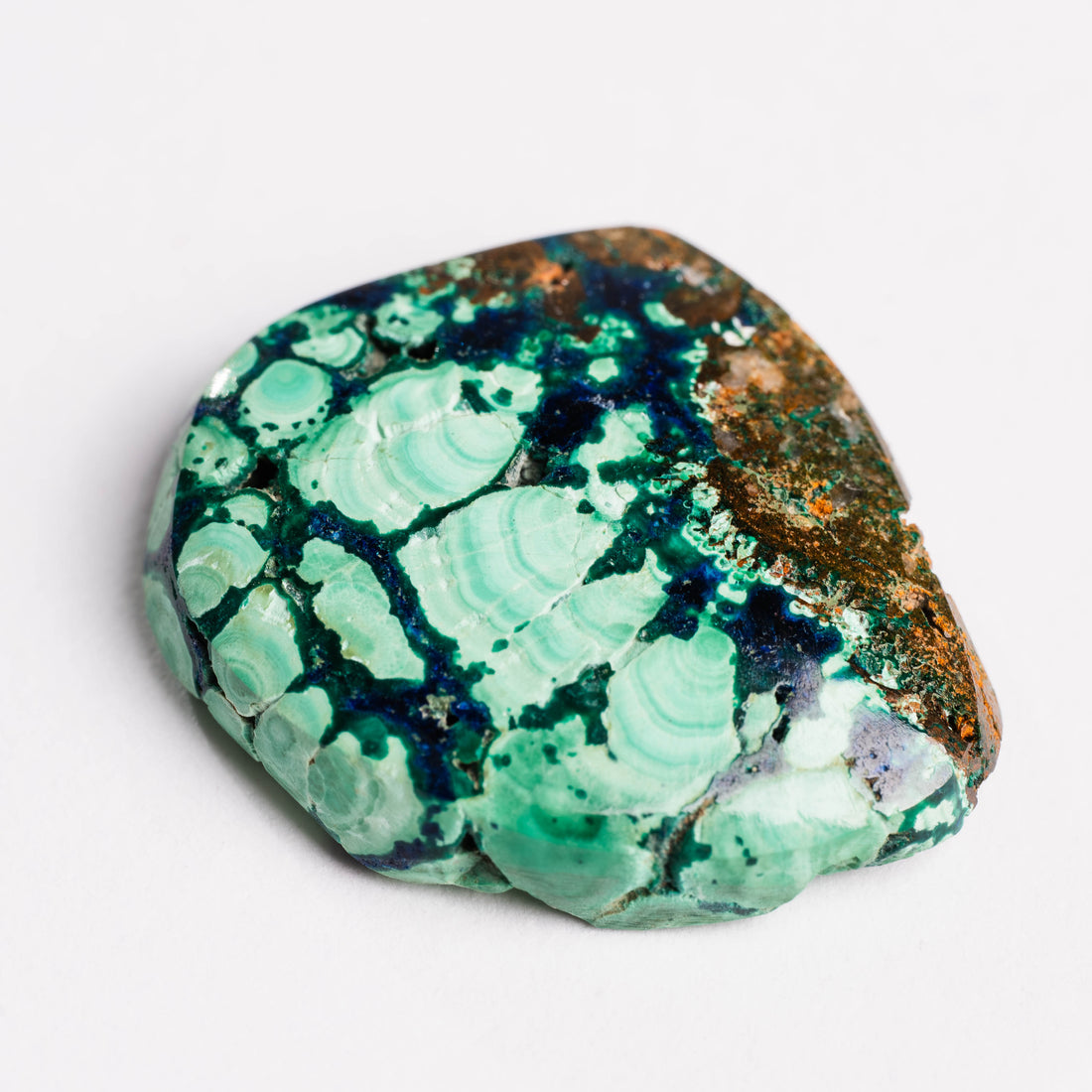 Bisbee Malachite & Gem Silica - Earth Love Gallery