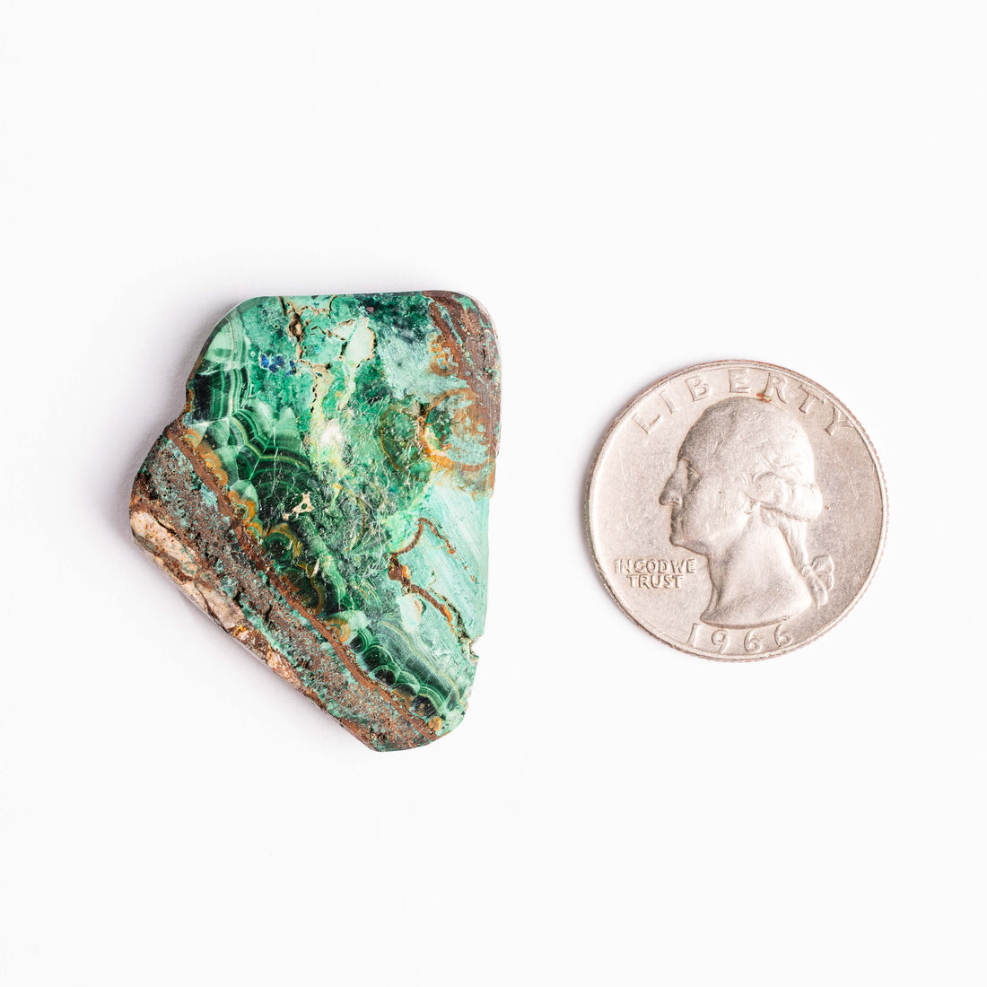 Bisbee Malachite & Gem Silica - Earth Love Gallery