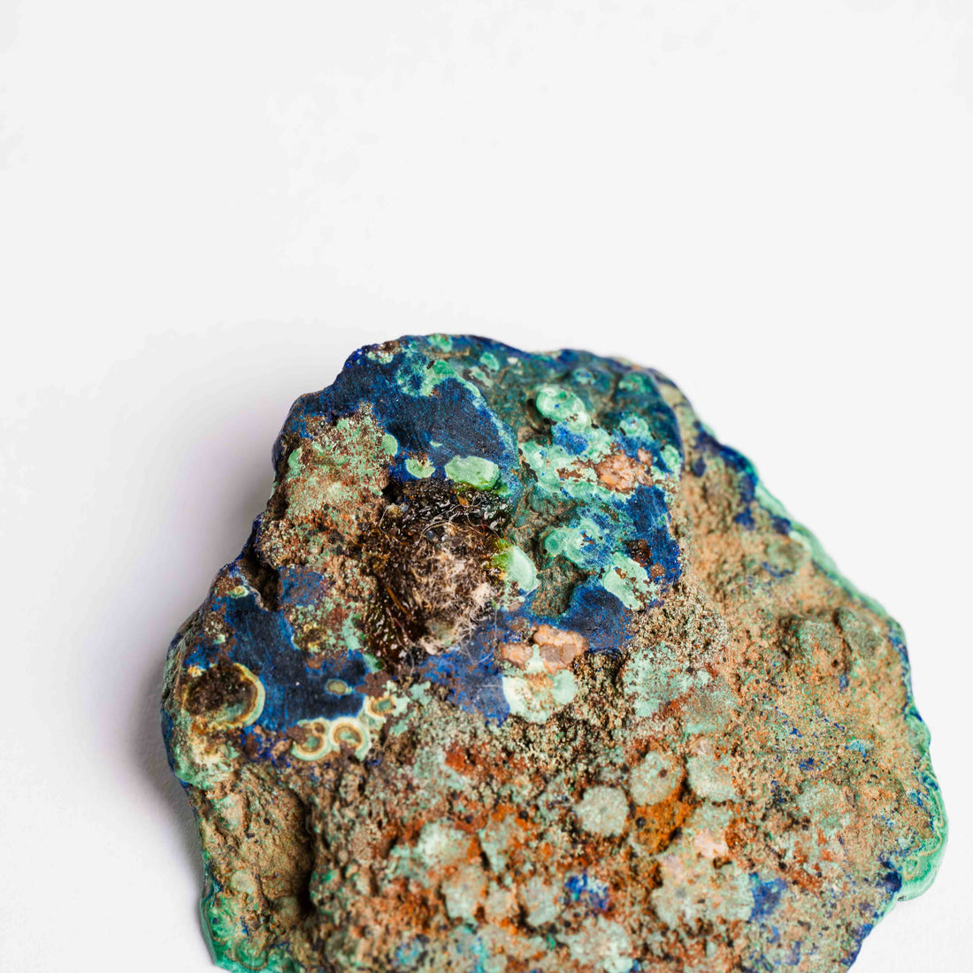 Bisbee Malachite & Gem Silica - Earth Love Gallery