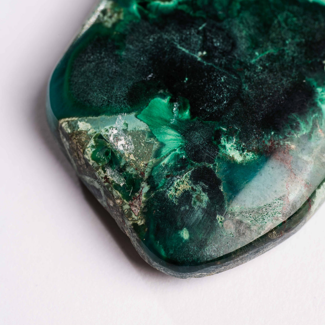 Bisbee Malachite & Gem Silica - Earth Love Gallery