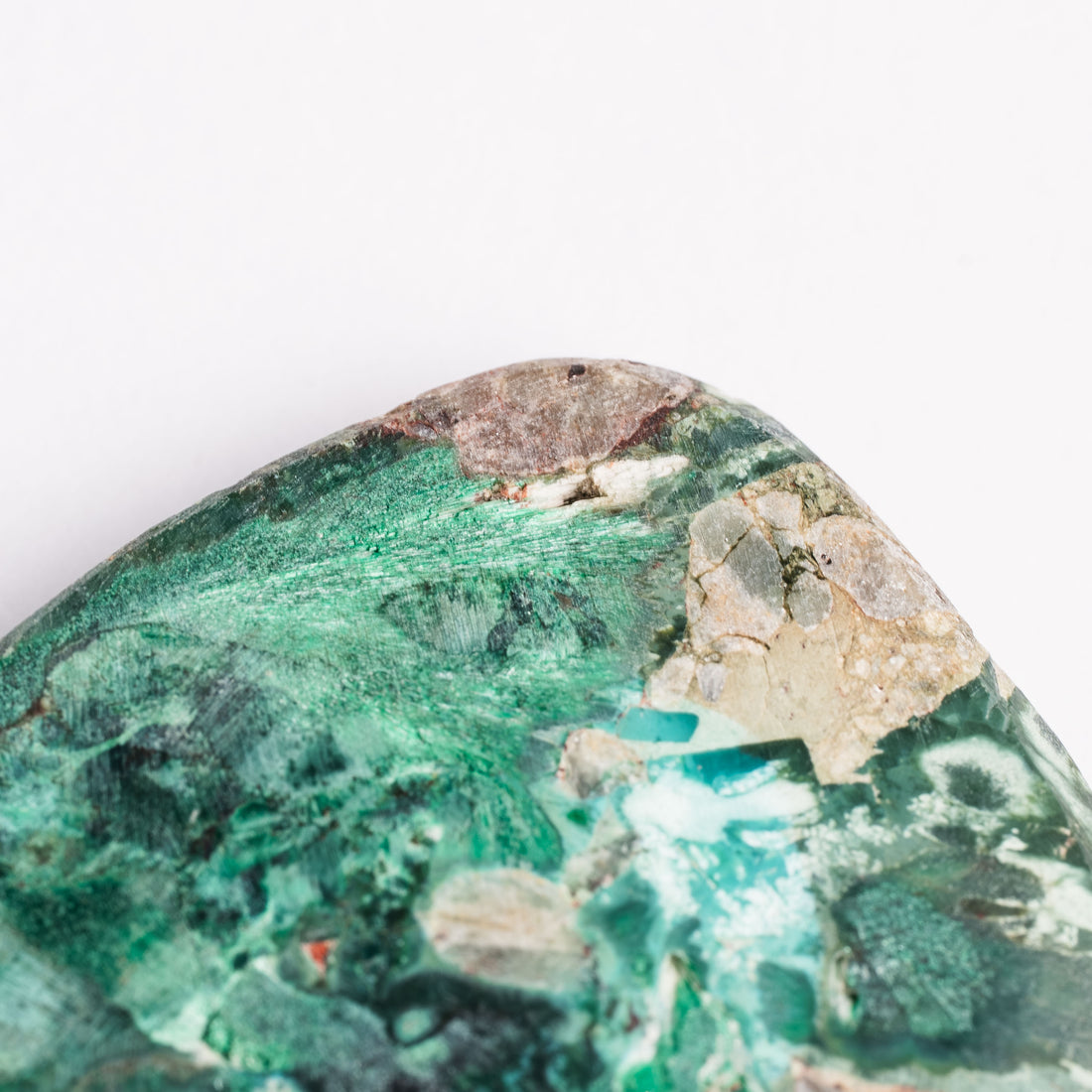 Bisbee Malachite & Gem Silica - Earth Love Gallery