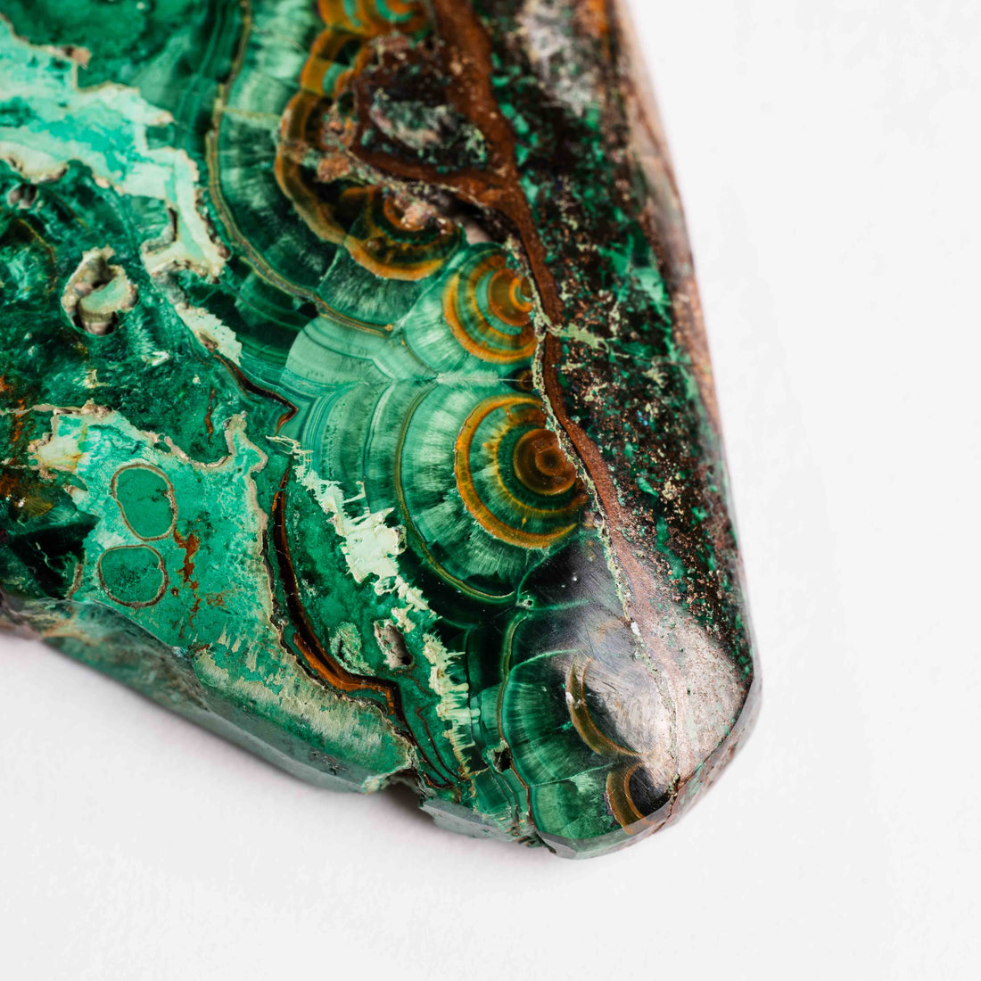 Bisbee Malachite & Gem Silica - Earth Love Gallery