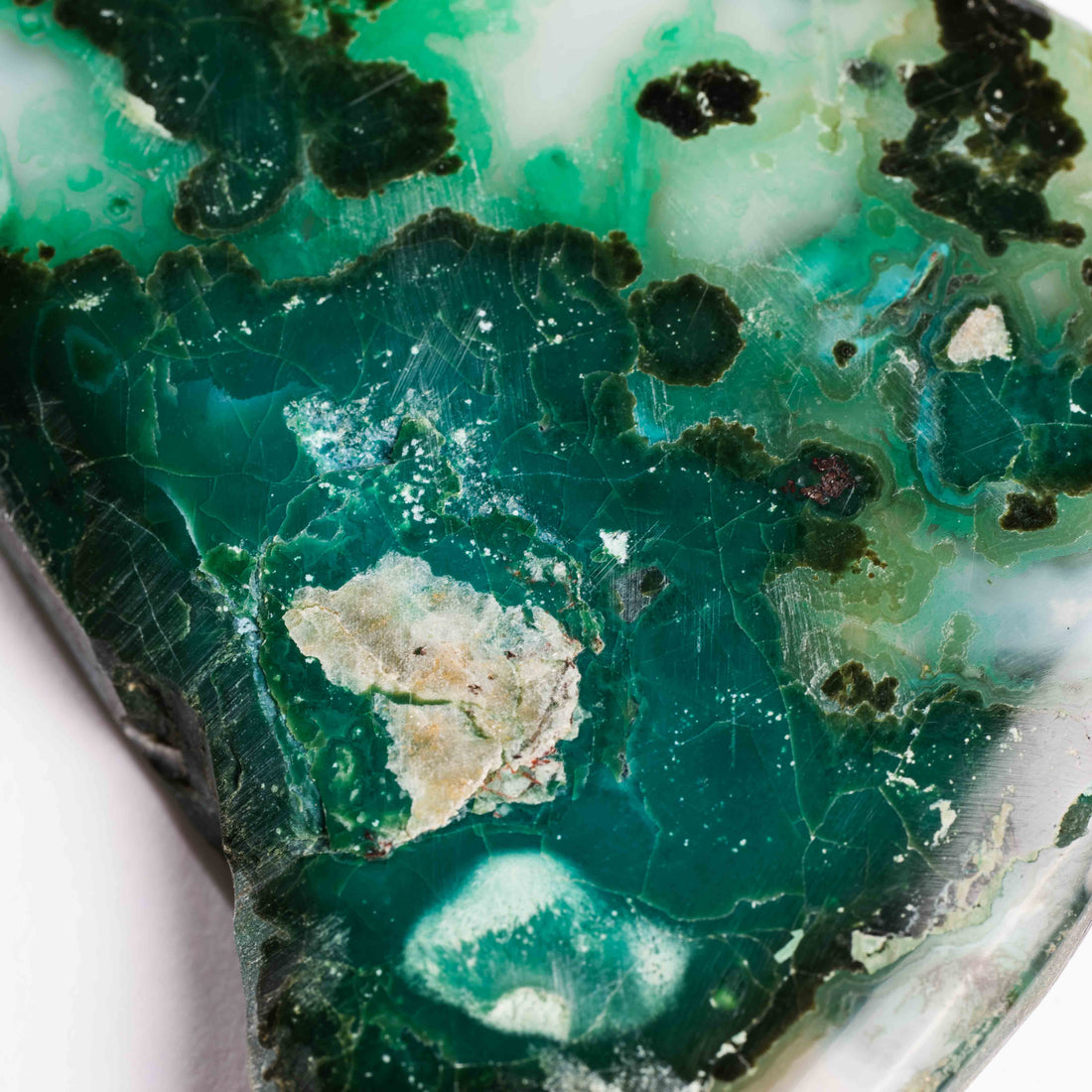 Bisbee Malachite & Gem Silica - Earth Love Gallery