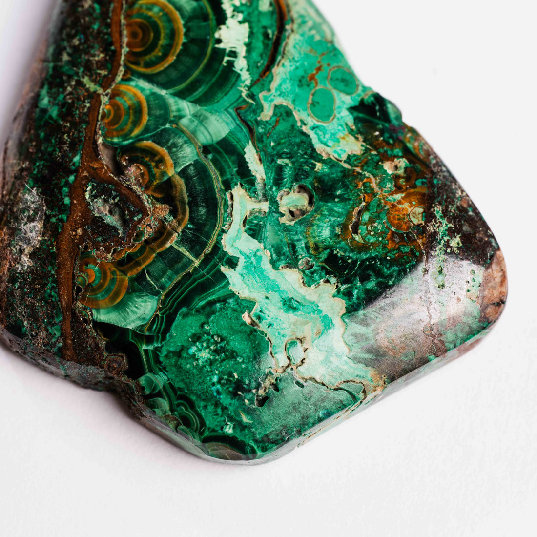 Bisbee Malachite & Gem Silica - Earth Love Gallery