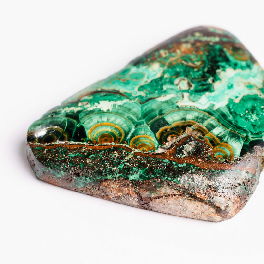 Bisbee Malachite & Gem Silica - Earth Love Gallery