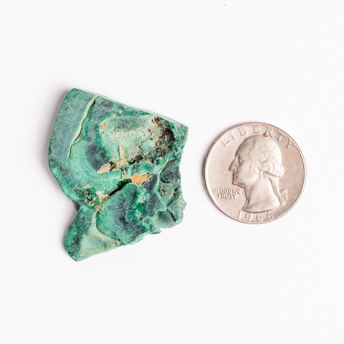 Bisbee Malachite & Gem Silica - Earth Love Gallery