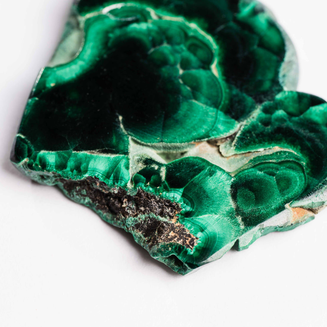 Bisbee Malachite & Gem Silica - Earth Love Gallery