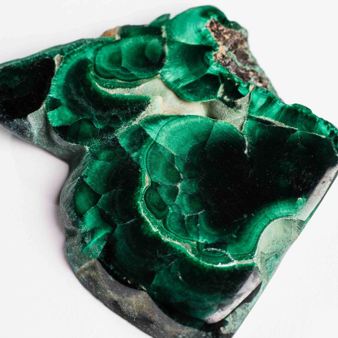 Bisbee Malachite & Gem Silica - Earth Love Gallery