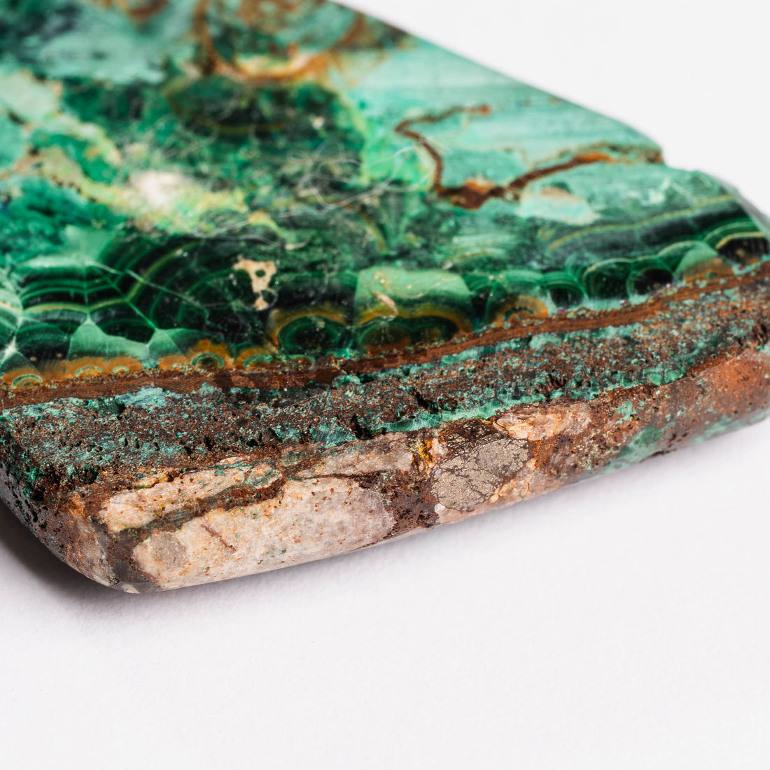 Bisbee Malachite & Gem Silica - Earth Love Gallery